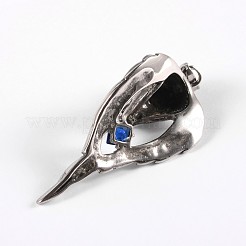 316 Surgical Stainless Steel Sapphire Big Pendants&nbsp;STAS-E070-32A