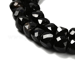 Natural Black Tourmaline Beads Strands&nbsp;G-NH0043-B02-01