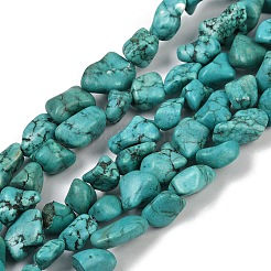 Natural Howlite Beads Strands&nbsp;G-N0312-01B