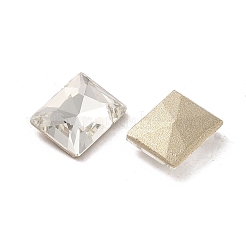 Glass Rhinestone Cabochons&nbsp;RGLA-P037-12B-001