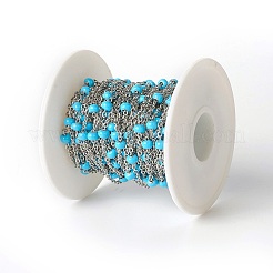 304 Stainless Steel Cable Chains&nbsp;CHS-E016-01G