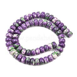 Dyed Synthetic Riverstone Beads Strands&nbsp;G-Z105-C01-01B