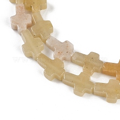Natural Topaz Jade Beads Strands&nbsp;G-I369-A10-01