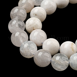 Natural Rainbow Moonstone Beads Strands&nbsp;G-N328-024-8mm-AB