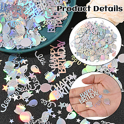 2 Bags Plastic Confetti&nbsp;DIY-SC0031-54A