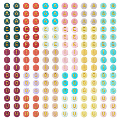 500Pcs 5 Colors Opaque Acrylic Beads&nbsp;OACR-TA0003-87