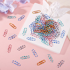 100Pcs Zebra Printed Iron & Plastic Paper Clips&nbsp;IFIN-TA0001-76