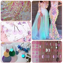 80g Iridescent PVC Paillette/Sequins Pendants&nbsp;KY-SC0002-49A