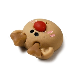 Christmas Theme Opaque Resin Cabochons&nbsp;RESI-C023-01E