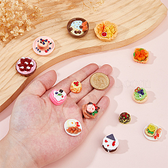 13Pcs 13 Styles Resin Mini Imitation Delight to Eat More Decoration&nbsp;DIY-FH0009-74