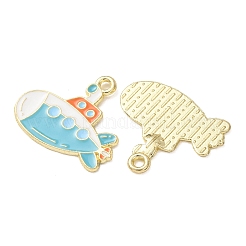 Ocean Alloy Enamel Pendants&nbsp;ENAM-B041-01R
