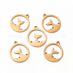 201 Stainless Steel Pendants&nbsp;LS-STAS-E188-07G