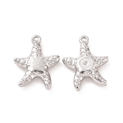Non-Tarnish 201 Stainless Steel Machine Polishing Pendants&nbsp;STAS-G261-31P