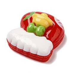Christmas Theme Opaque Resin Cabochons&nbsp;RESI-R441-03