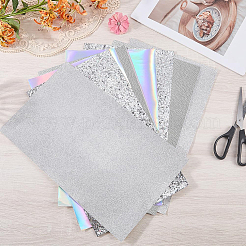 8 Sheets 4 Styles PU Leather Sheets&nbsp;DIY-CL0001-94