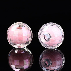 Transparent Acrylic Beads&nbsp;X-TACR-N011-006A-03