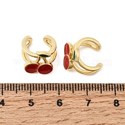 Brass Cuff Earrings&nbsp;EJEW-C186-02A-G
