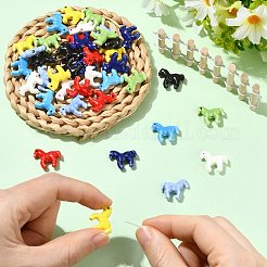 1Bag Handmade Porcelain Beads&nbsp;PORC-CJ0001-55