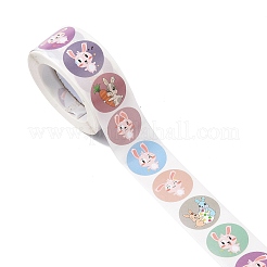 8 Patterns Easter Theme Self Adhesive Paper Sticker Rolls&nbsp;LS-DIY-C060-03G