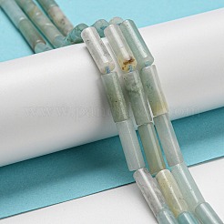Natural Flower Amazonite Beads Strands&nbsp;G-G006-A03-01