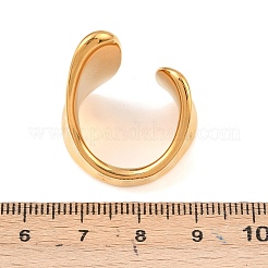 304 Stainless Steel Cuff Open Rings&nbsp;RJEW-D336-02G