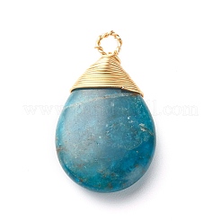 Natural Apatite Pendants&nbsp;X-PALLOY-JF00878