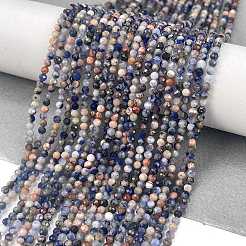 Natural Sodalite Beads Strands&nbsp;X-G-A097-A12-01