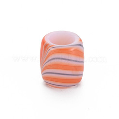 Opaque Acrylic European Beads&nbsp;MACR-S308-03