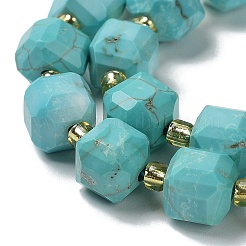 Natural Howlite Beads Strands&nbsp;G-E604-C01