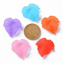 Autumn Theme Transparent Frosted Acrylic Pendants&nbsp;PAF002Y