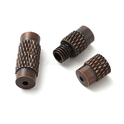 Brass Screw Clasps&nbsp;KK-G186-R-NF