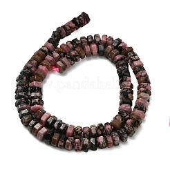 Natural Rhodonite Beads Strands&nbsp;G-G317-A12-3x6mm