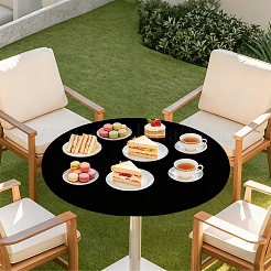 1Pc Polyester Round Tablecloth&nbsp;AJEW-CN0001-60