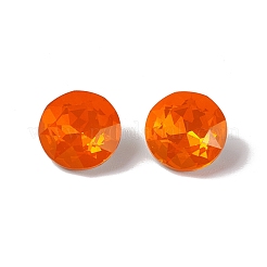 Opal Style Eletroplate K9 Glass Rhinestone Cabochons&nbsp;RGLA-J033-B-NC
