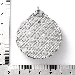 Brass Pendant Cabochon Settings&nbsp;KK-R215-02P