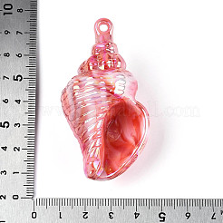 UV Plating Opaque Acrylic Shell Shape Big Pendants&nbsp;SACR-T018-35C