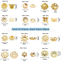 Iron & Brass & Alloy Bead Caps&nbsp;IFIN-SC0001-10