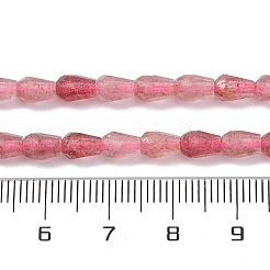 Natural Strawberry Quartz Beads Strands&nbsp;G-C080-B01-01A
