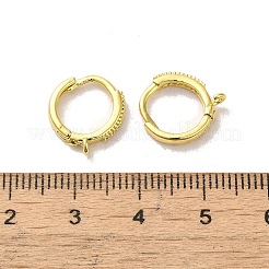 Brass Hoop Earring Findings&nbsp;FIND-Z039-32G