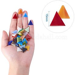 Mosaic Glass Cabochons&nbsp;GLAA-PH0005-02