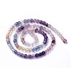 Natural Fluorite Beads Strands&nbsp;G-G991-C01
