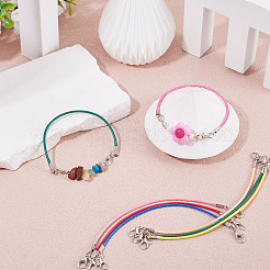 30Pcs Korean Waxed Polyester Cord Bracelet Making&nbsp;YC-TADJ0001-02A