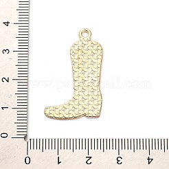 Western Cowboy Theme Alloy Enamel Pendants&nbsp;FIND-V001-04G-02