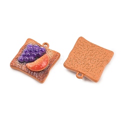 Baking Paint Zinc Alloy Pendants&nbsp;AL-CBA032C-03D