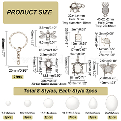 DIY Keychain Making Kit&nbsp;DIY-PH0021-37