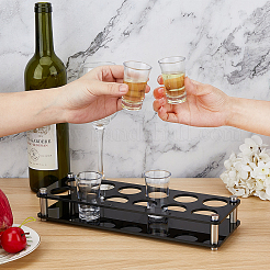 12 Round Holes Acrylic Shot Holders&nbsp;AJEW-WH0673-01