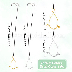 Aluminum Pendant Necklaces&nbsp;NJEW-NB00003