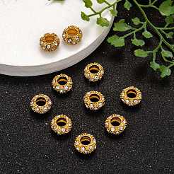 Alloy Rhinestone European Beads&nbsp;CPDL-H997-3
