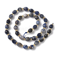 Natural Sodalite Beads Strands&nbsp;G-F809-A19-01A