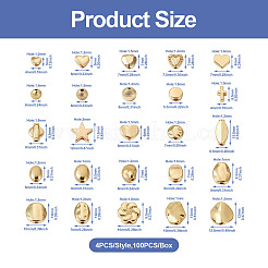 92pcs 23 style Alloy Beads&nbsp;FIND-TA0001-80